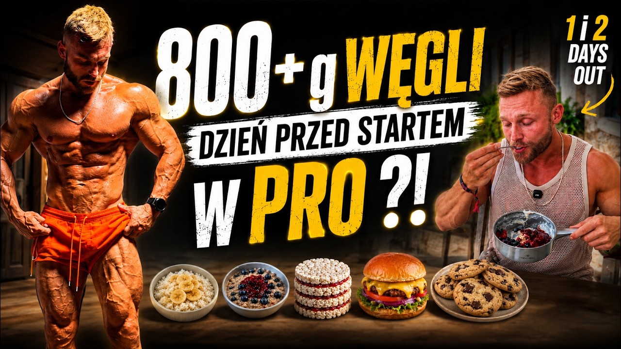 48H DO PRO SHOW | Co jem przed zawodami? + cała prawda o sterydach...