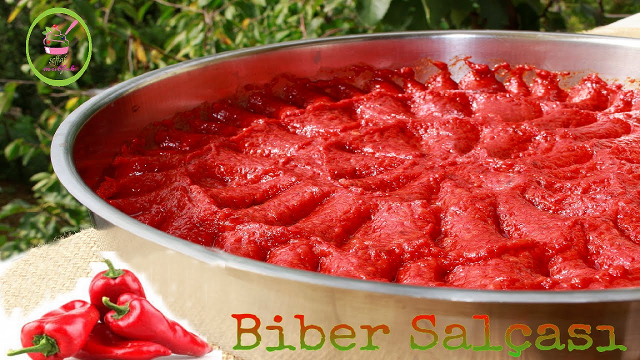 BİBER SALÇASI/KIŞLIK HAZIRLIKLAR/ŞEFFAF MUTFAK