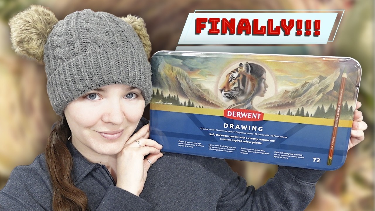The NEW Derwent Drawing 72 Set!! FINALLY!