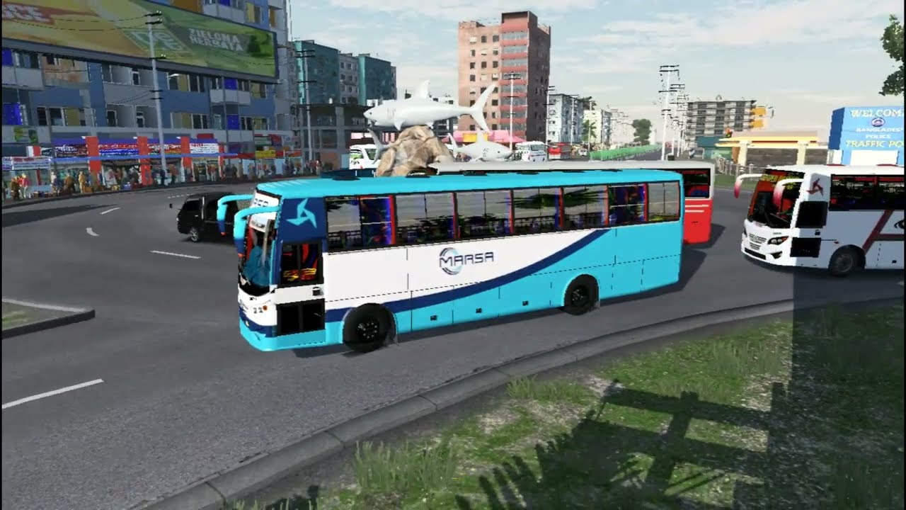 ETS2 | BD Next Gen Map | Cox’s bazar to Dhaka Trip with Marsa Transport | Best Moments