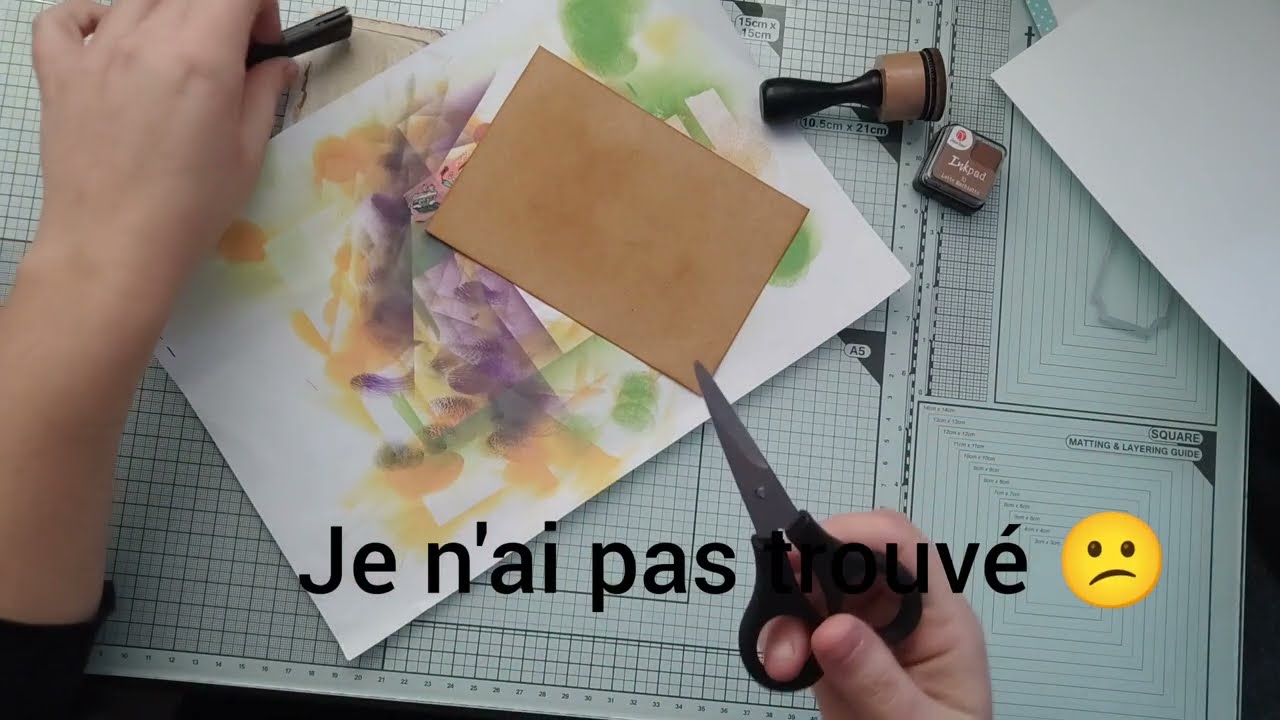 Carte sketch n°8 : 99% action du mercredi avec mamie colle et coco