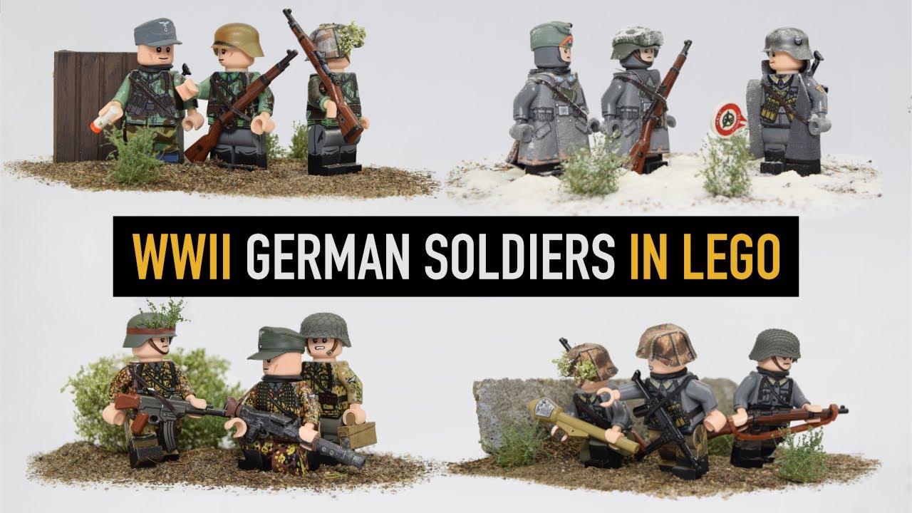 LEGO WW2 German Soldiers | Valiant Bricks