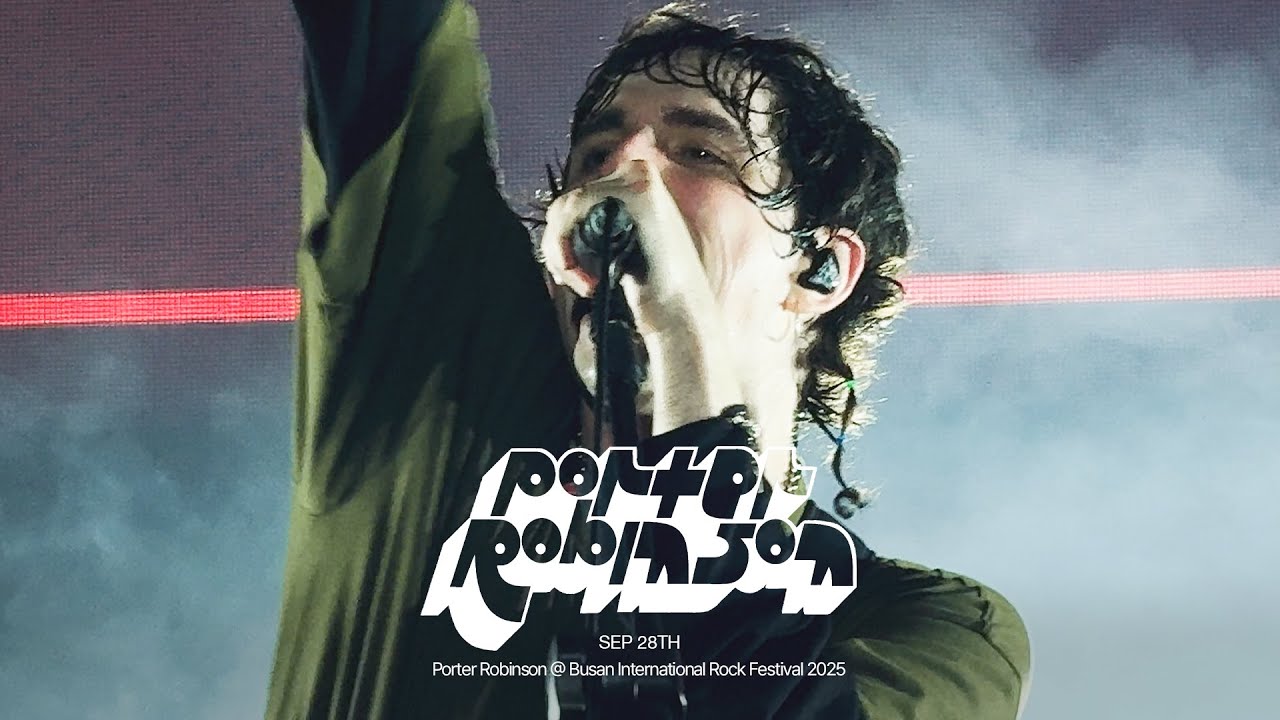 [4K] 250928 Porter Robinson (포터 로빈슨) FULL LIVE @ 2025 BIRF 부산국제록페스티벌