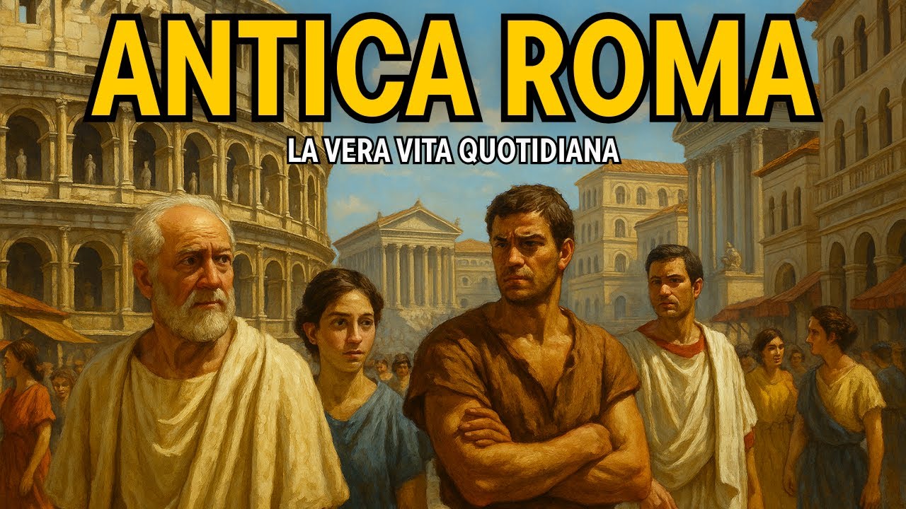 ANTICA ROMA Come non l’hai MAI Vista: la GIORNATA TIPO di 2000 Anni Fa | STORIA ROMANA