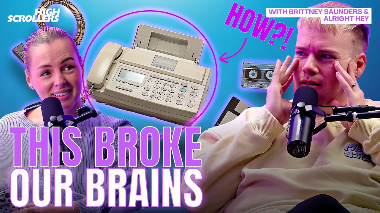 We Had A Crash-Out Over How Fax Machines And Mirrors Work | The Jackpot | High Scrollers