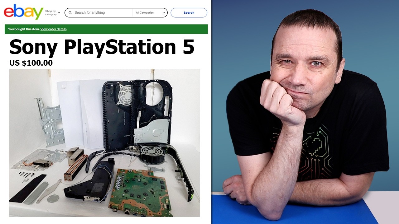 Я купил на eBay сломанную PS5 за 100 долларов — смогу ли я её починить?