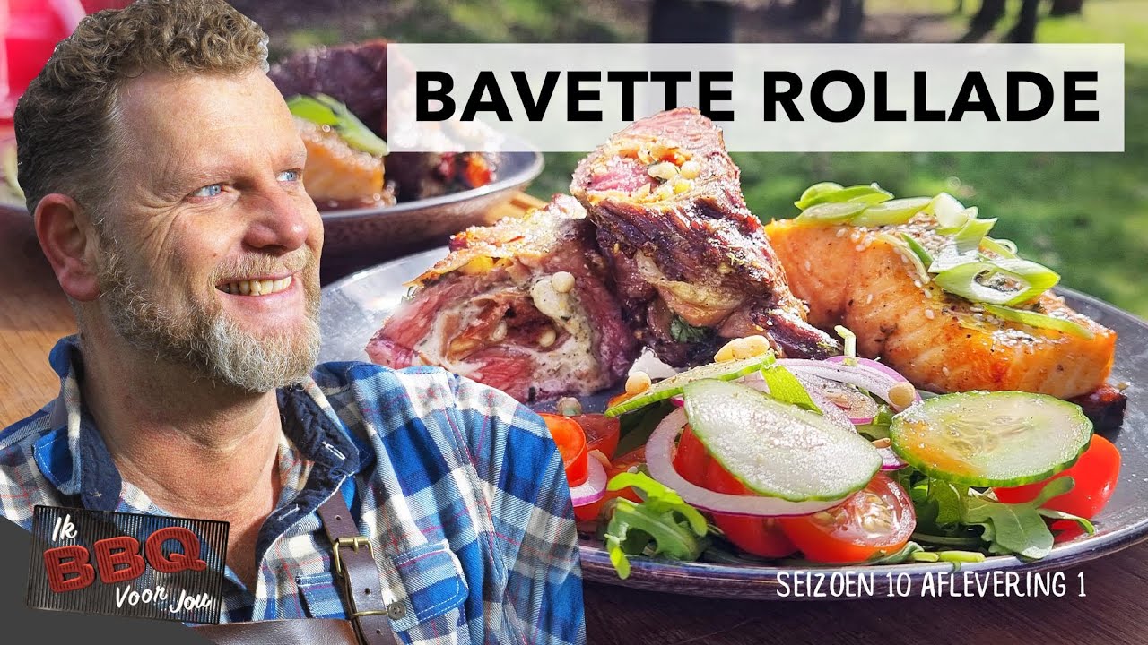 RALPH DE KOK maakt een  BAVETTE ROLLADE | Ik BBQ voor jou
