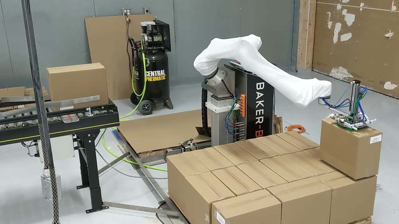 Automated Palletizing and Packaging - Apex Motion Control