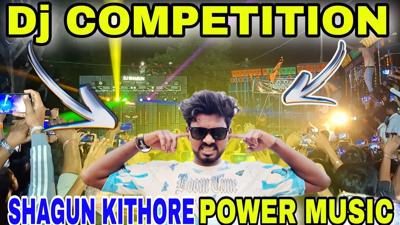 Part 1 Dj SHAGUN V/S POWER MUSIC CHUDHAKUTTI BHADRAK DJ COMPETITION BAP  RE #djcompetition 