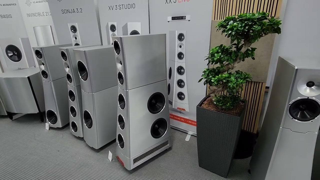 👏 Active YG Acoustic Models!!! Who predicted this trend 😊 - HighEnd Munich 2023