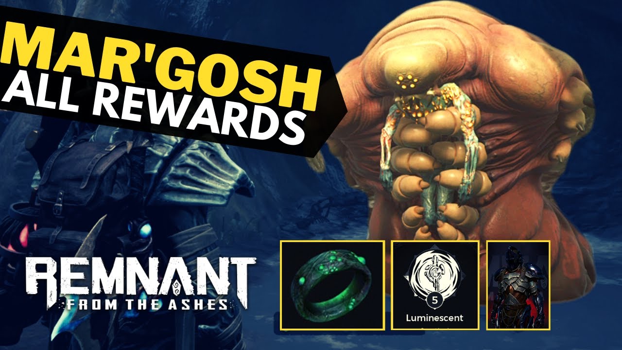 REMNANT - MAR'GOSH MERCHANT GUIDE - How to Get Gift of Iskal, Luminescent Trait, Carapace Armor