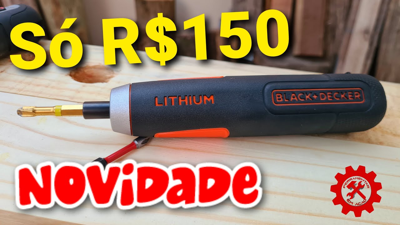 Igual Bosch GO - Parafusadeira Black And Decker 4V BD40KA-LA PUSH GO