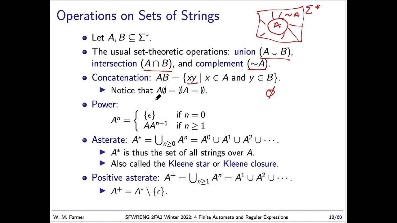 4a Finite Automata and Regular Expressions 2022