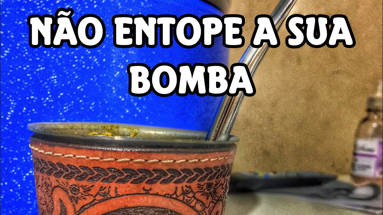 Chega de entupir sua Bomba de Tereré