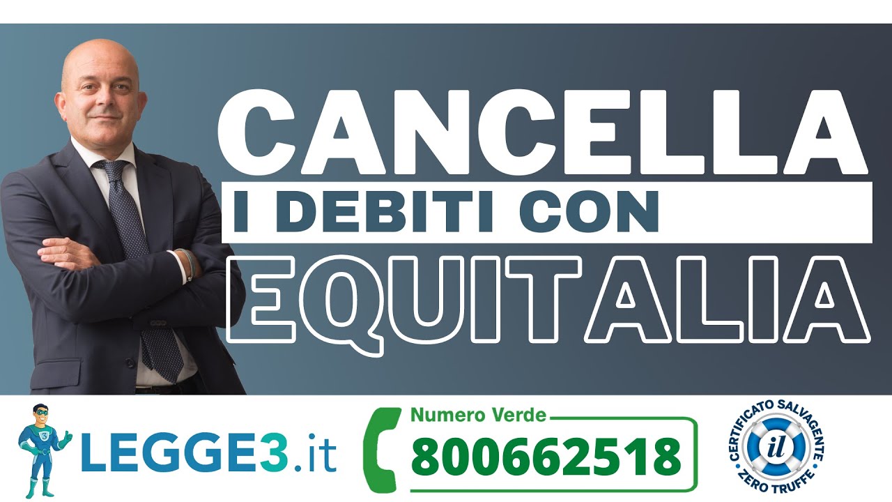 Come CANCELLARE I DEBITI fiscali con EQUITALIA senza pagare nulla