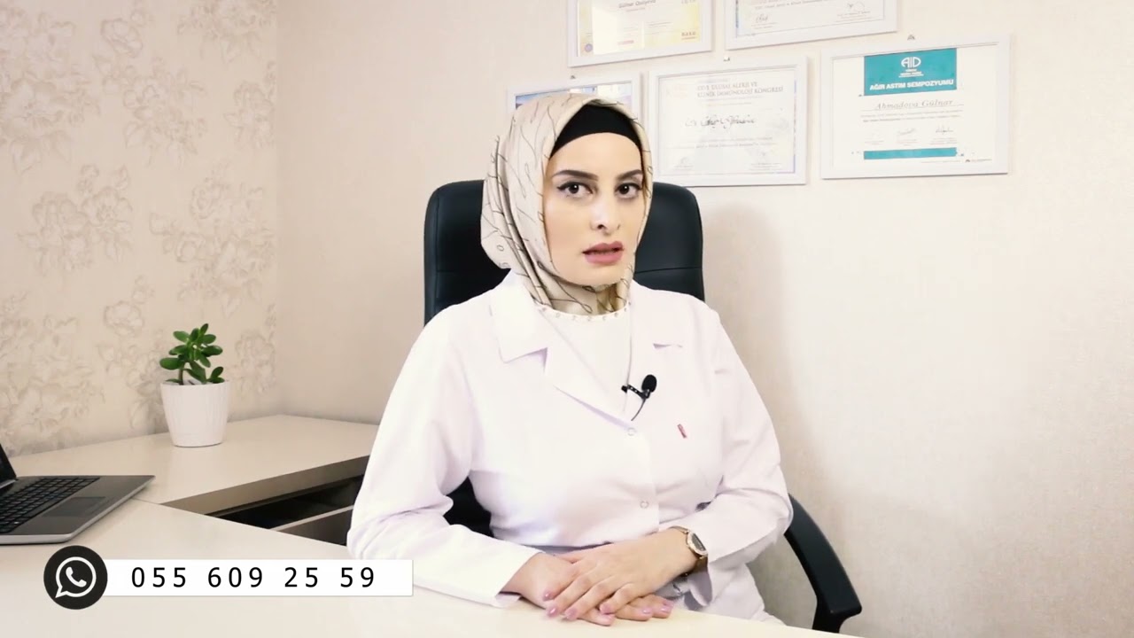 Yaz allergiyası - Mövsümi allergik rinit. Allerqoloq Gülnar Quliyeva  