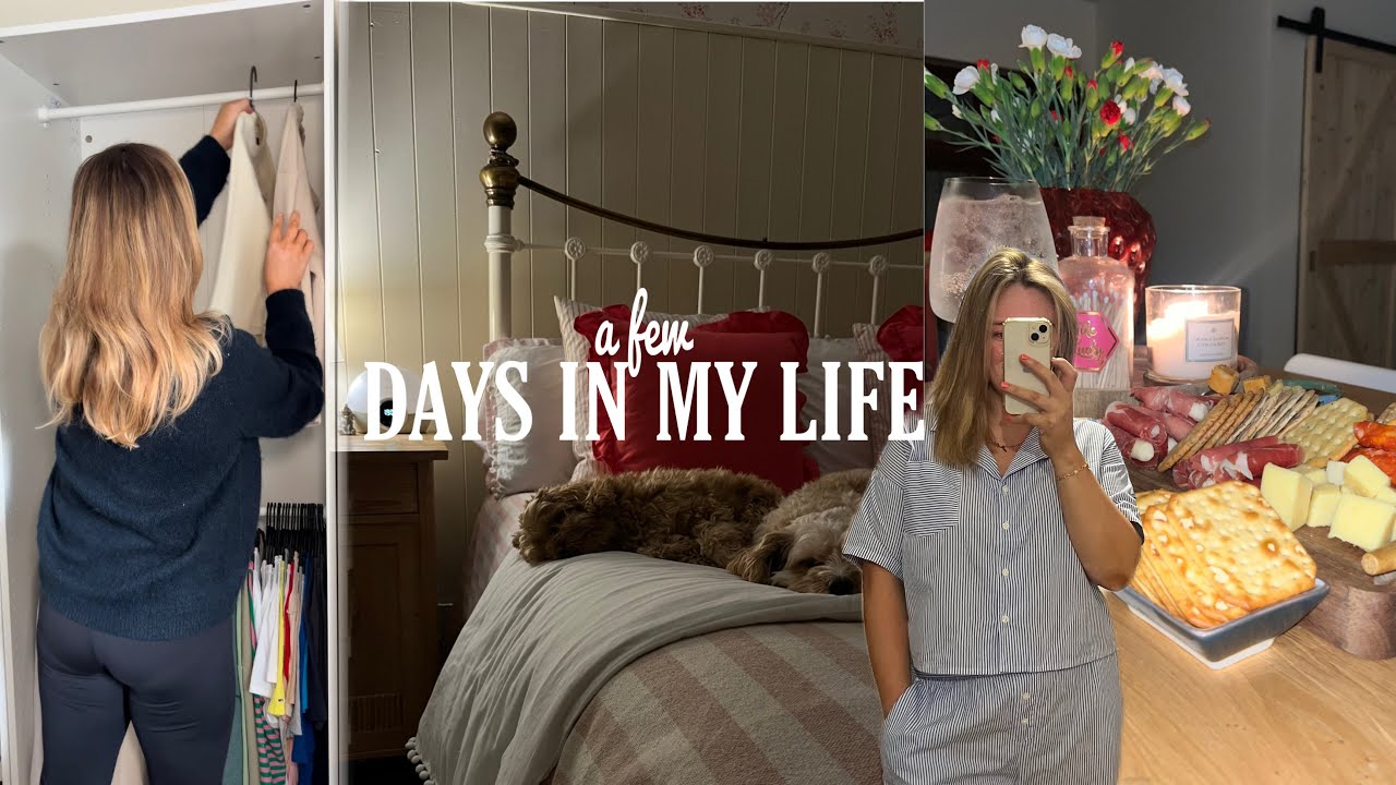 weekly reset, home renovations & hosting // days in my life