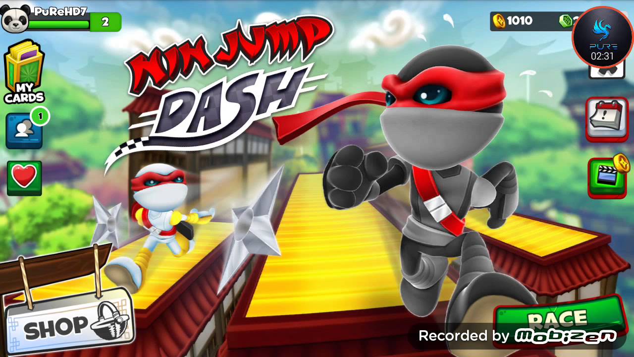 Ninjump dash w/pure gamind