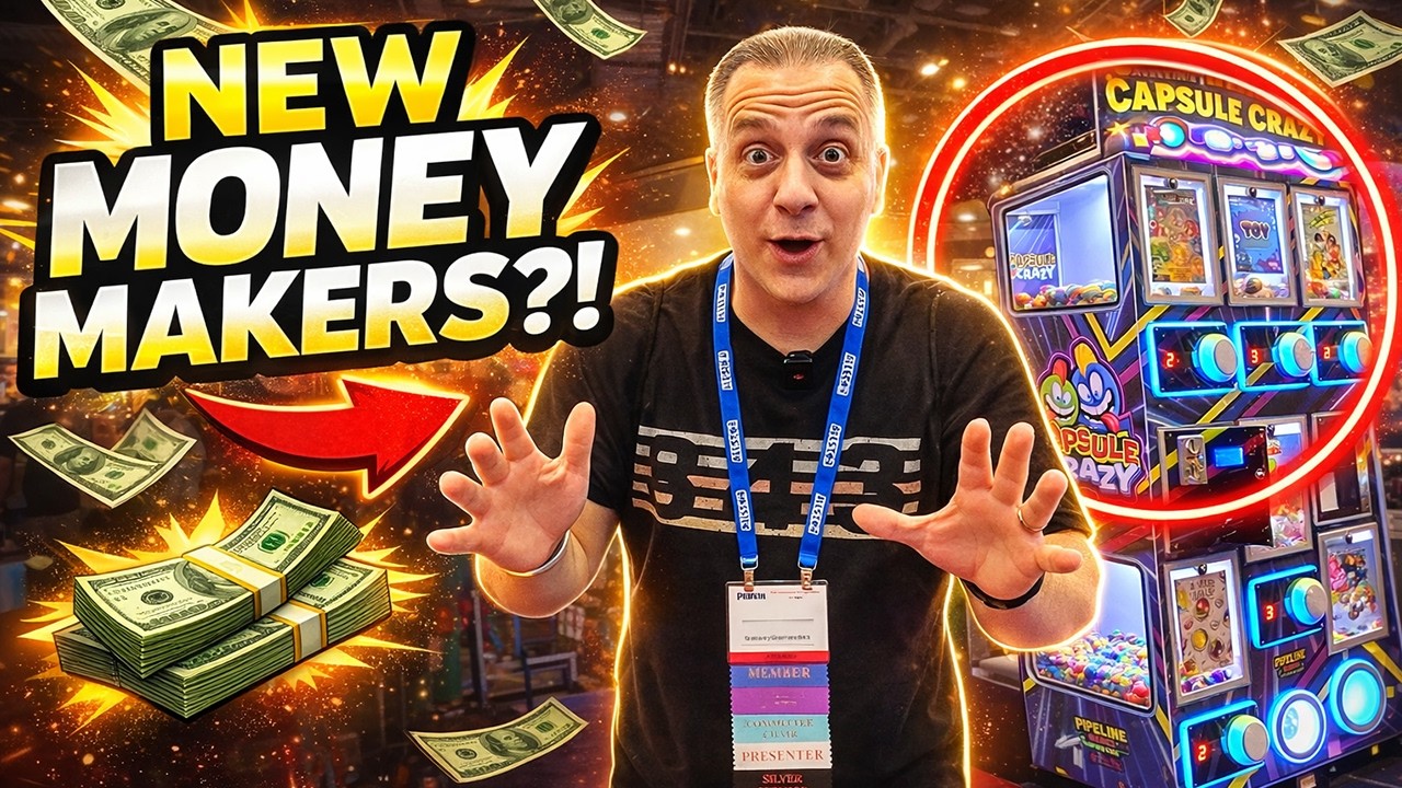 🔥 We Found the BEST New Arcade Games of 2026 at Amusement Expo! 🎮😱