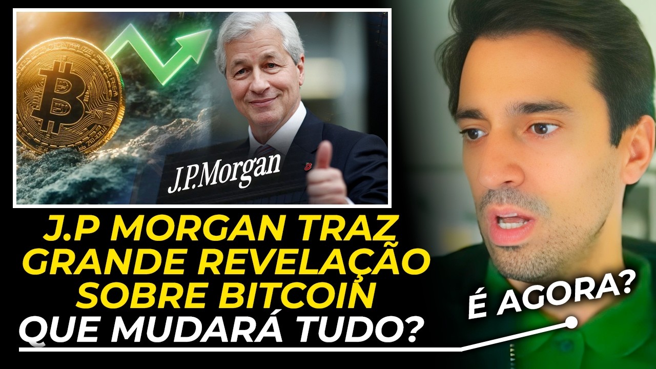 J.P MORGAN REVELOU ALGO QUE MUDARÁ TUDO PARA O BITCOIN? VOU EXPLICAR! Clarity Act