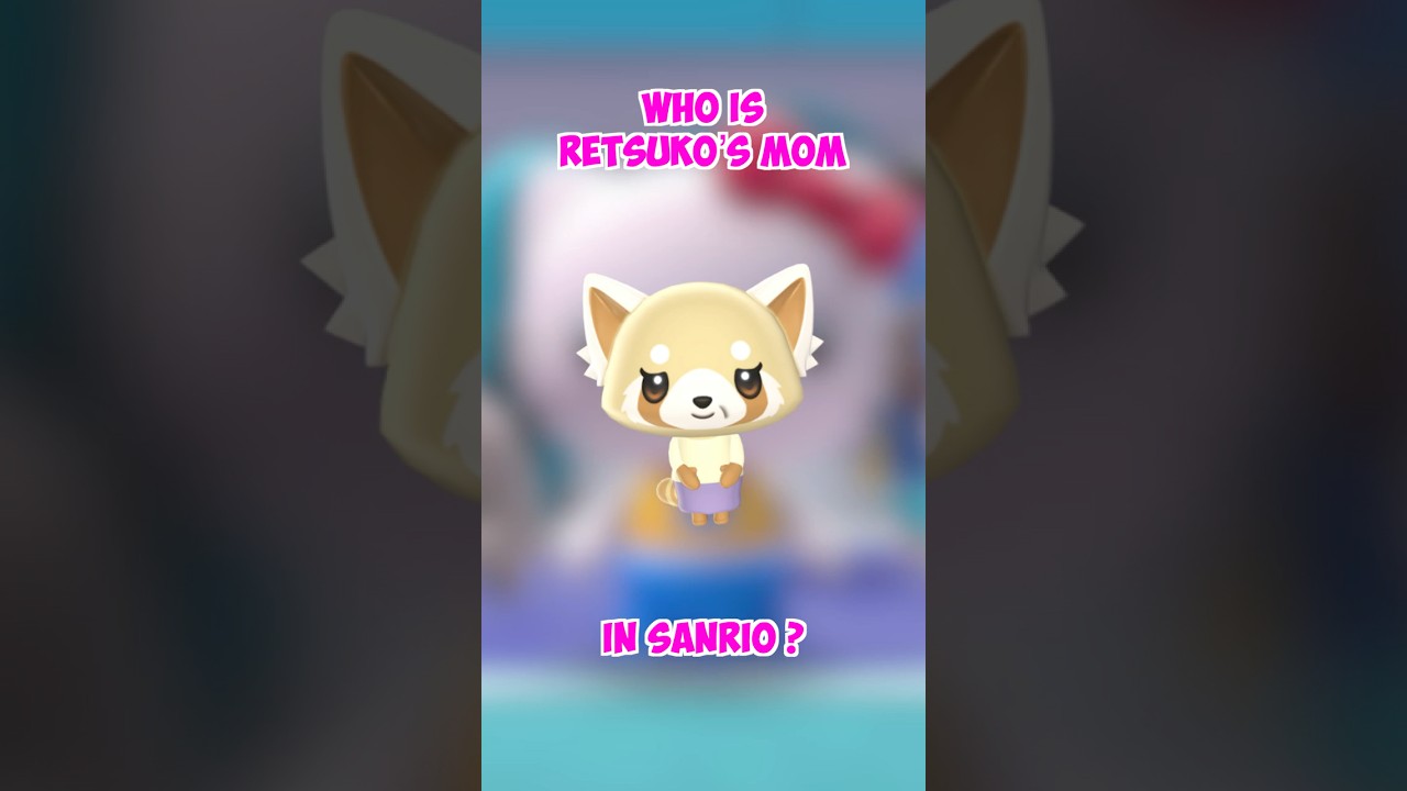 Meet Retsuko's mom - All the Sanrio characters #Retsuko's mom #Sanrio #Agretsukko