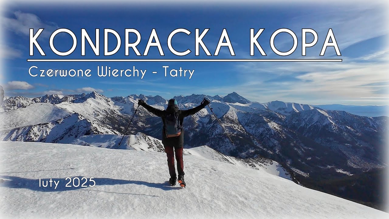 Kopa Kondracka z Doliny Małej Łąki - 9.02.2025