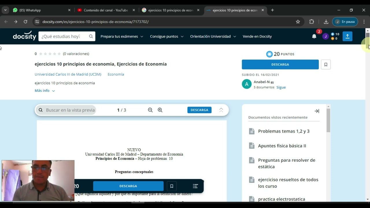 COMO DESCARGAR DE Docsity | truco para descargar archivos, pdf, libros, documentos de DOCSITY