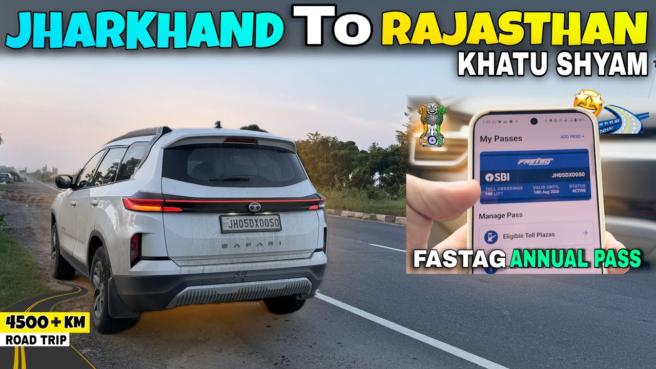 Road Trip With Our Tata Safari | Jharkhand to Khatu Shyam | SP Bustle
