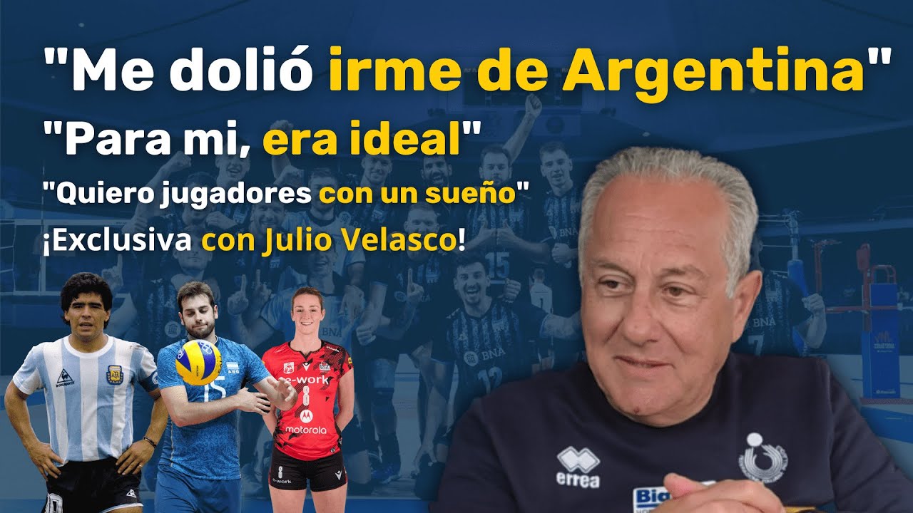 EXCLUSIVA CON JULIO VELASCO