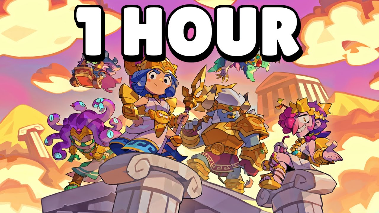 Gods Vs Monsters Menu Theme For 1 Hour | Brawl Stars Season 28