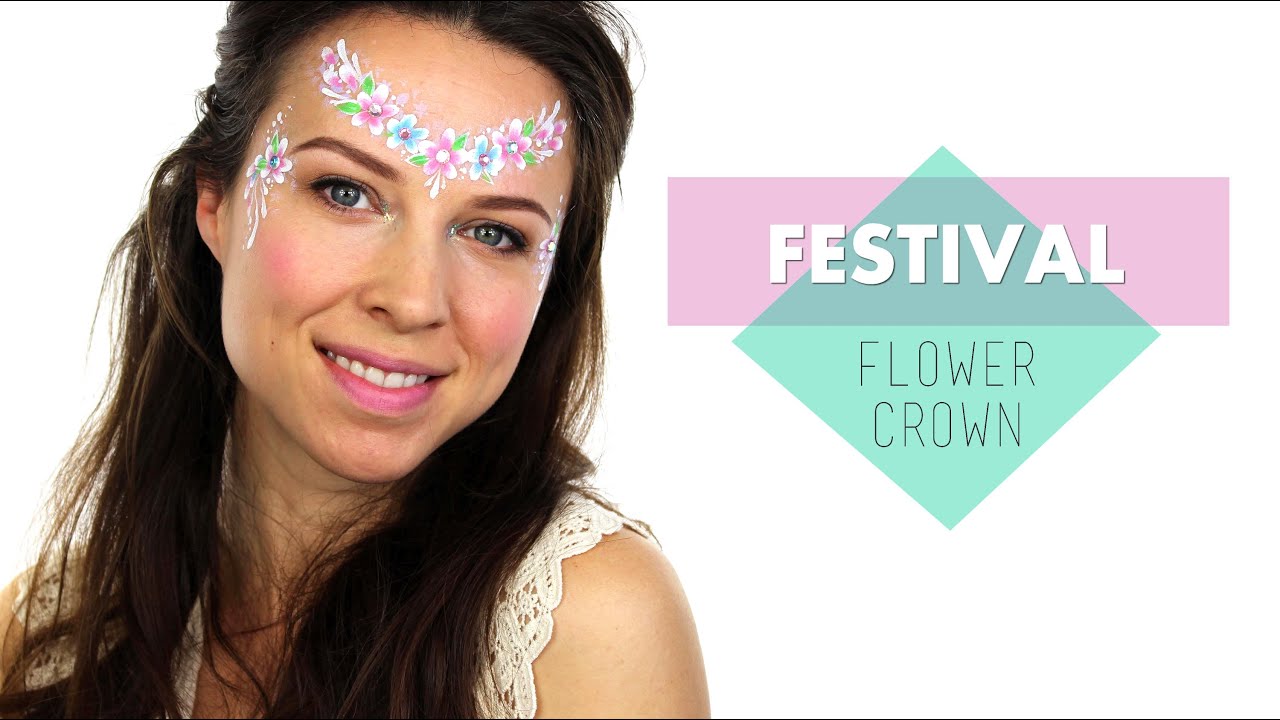 Flower Crown Face Painting | Ashlea Henson