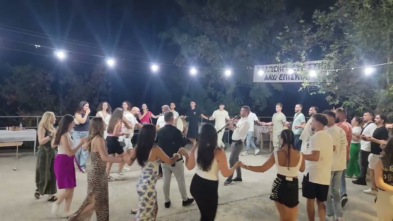 Κώστας Σταύρου Χρήστος Αγγελής Πανηγύρι Άνω Επισκοπή Χορός νεολαίας Δερβιτσανης 12-8-2024