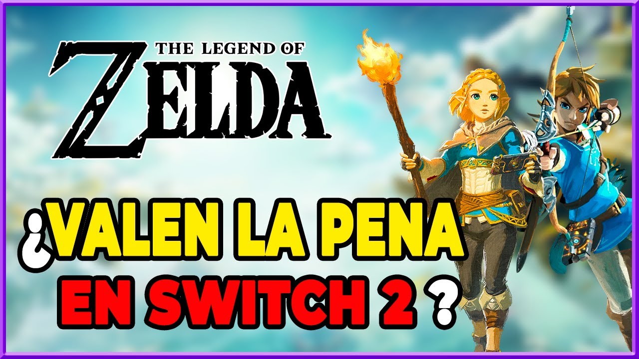 ¡ Así corren The Legend of Zelda: Breath of The Wild y Tears of The Kingdom en Nintendo Switch 2!