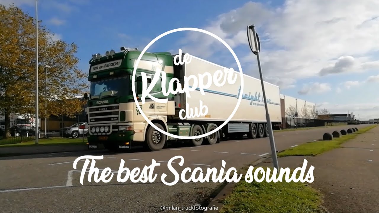 The Best Scania V8 Open Pipe Sounds! | Klapper Compilatie #3