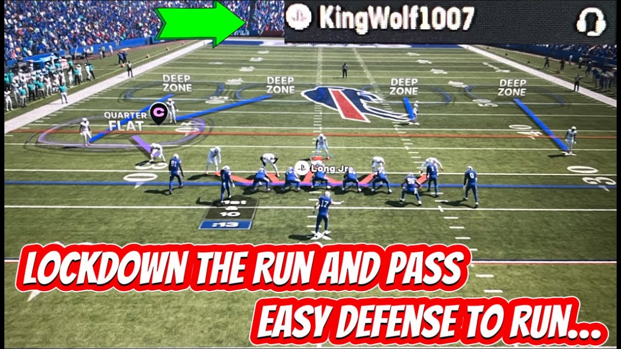 Made KingWolfe Rage Quit?! Madden 25 Defense. 10 Game Win Streak On The Line.