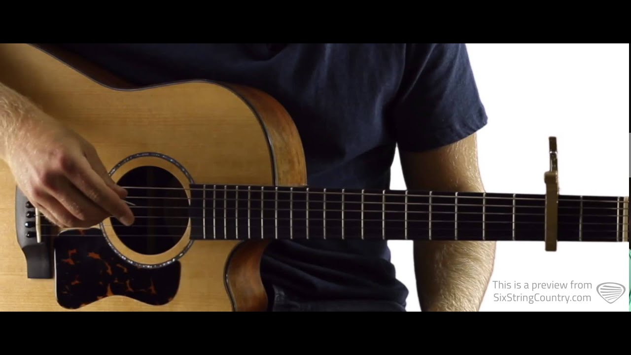 Lose My Mind - Brett Eldredge - Guitar Lesson and Tutorial