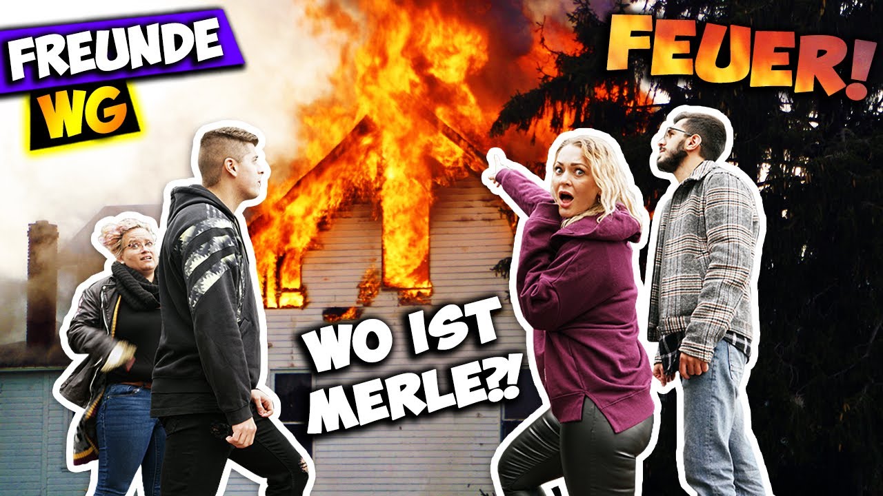 FEUERALARM IN DER FREUNDE WG! Merle wird vermisst... Freunde WG #110