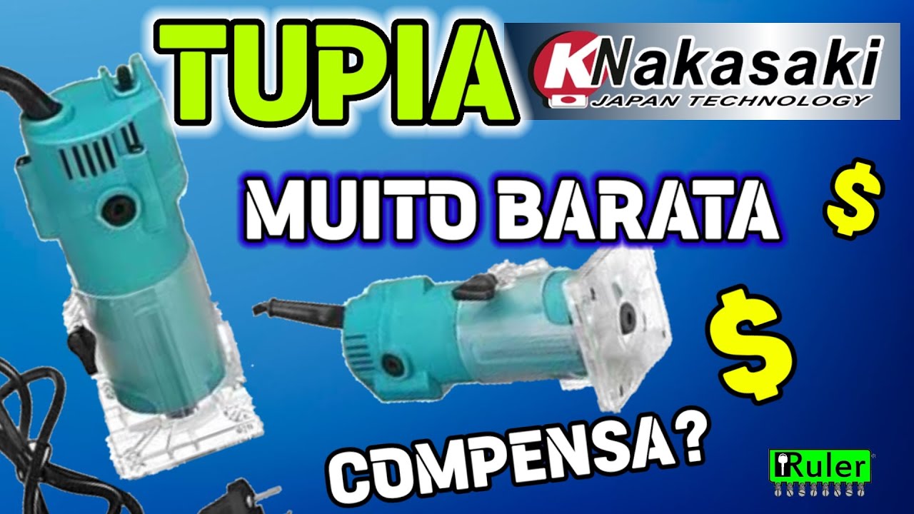 TUPIA LAMINADORA NAKASAKI, MUITO BARATA. NÓS TESTAMOS. SERÁ QUE COMPENSA? #ferramentas