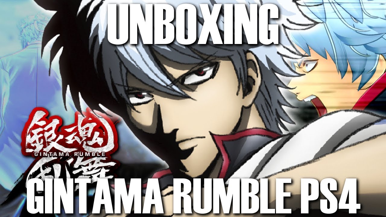 Unboxing e gameplay do jogo GINTAMA RUMBLE (PS4)