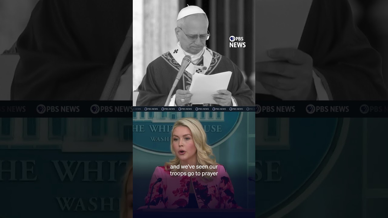 Pope Leo vs. White House on waging war