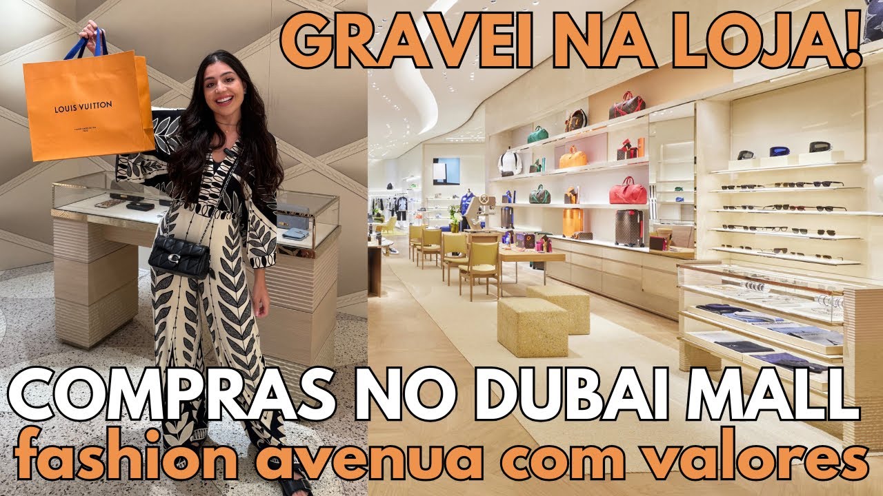 COMPRAS EM DUBAI: Minha 1ª Louis Vuitton + Coach! UNBOXING e PREÇOS CHOCANTES! 😱🛍️