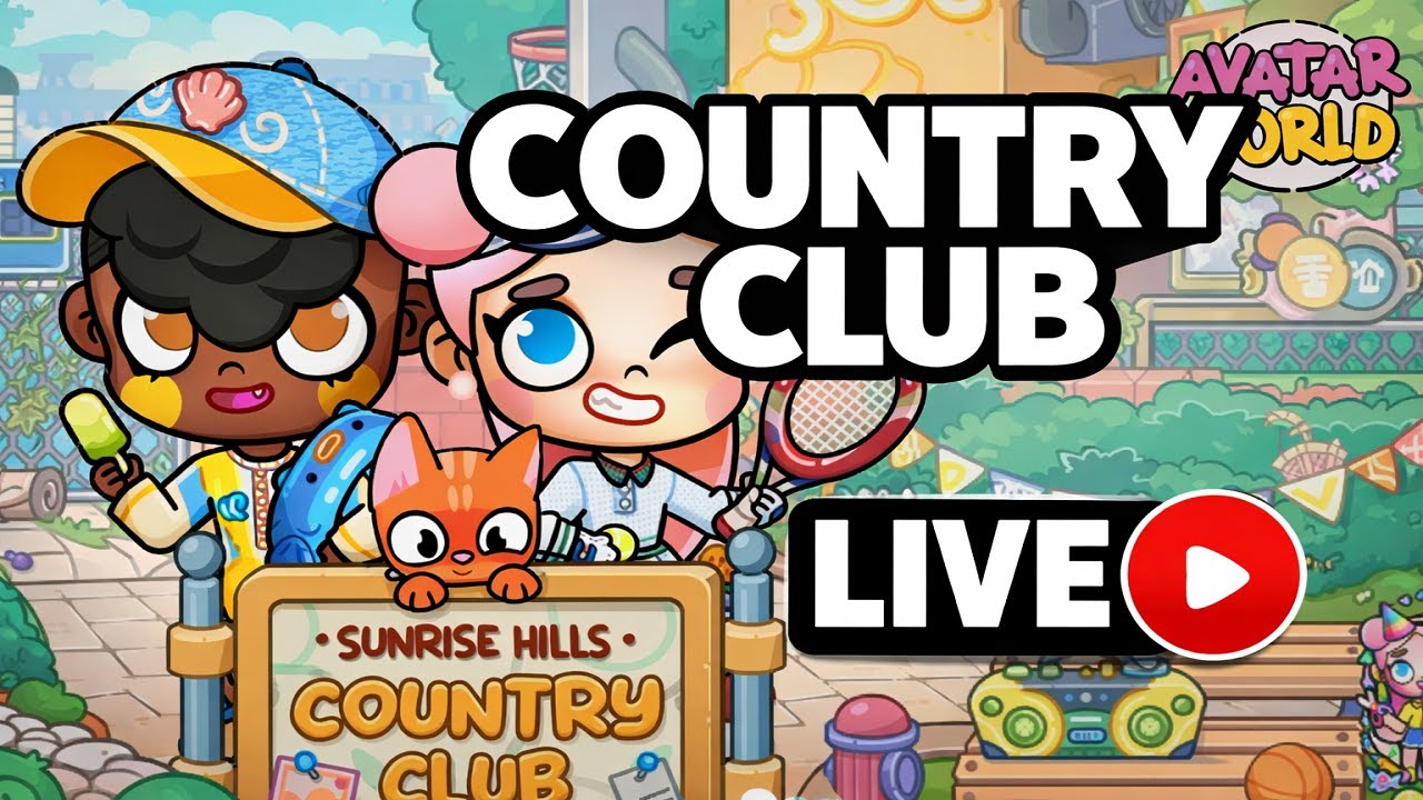 LIVE avatar world MULTIPLAYER en VIVO y en DIRECTO New UPDATE/ Sunrise Hills COUNTRY CLUB ✔️ 2026 💎