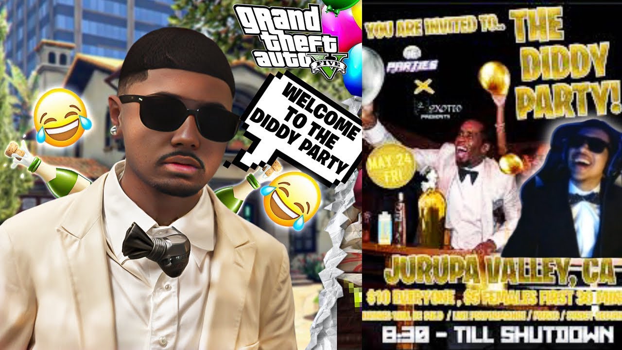 STACKSWOPO Hosts THE DIDDY PARTY In GTA RP! Gets FREAKY! *Reaction*