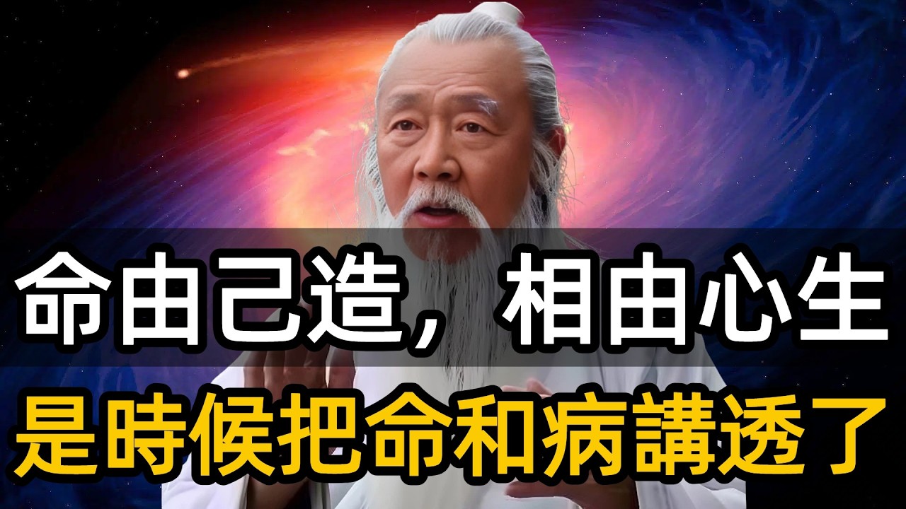 佛曰：命由己造，相由心生，世間萬物皆是化相，心不動，萬物皆不動，心不變，萬物皆不變。#開悟 #命 #病 #性