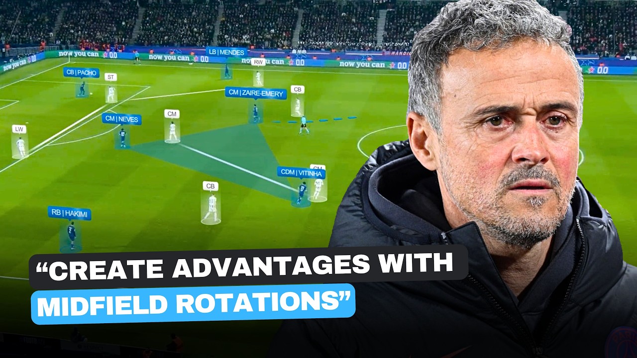 How Luis Enrique transformed PSG’s Midfield
