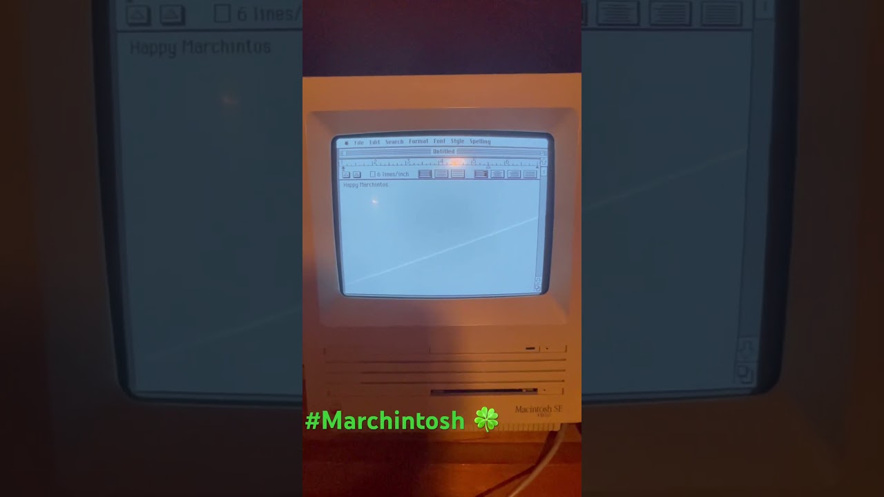 Welcome to #marchintosh!