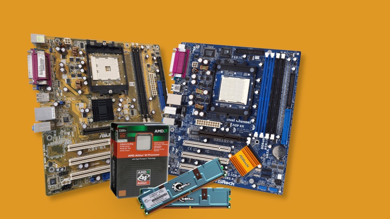 My WinXP PC get's a new mainboard.