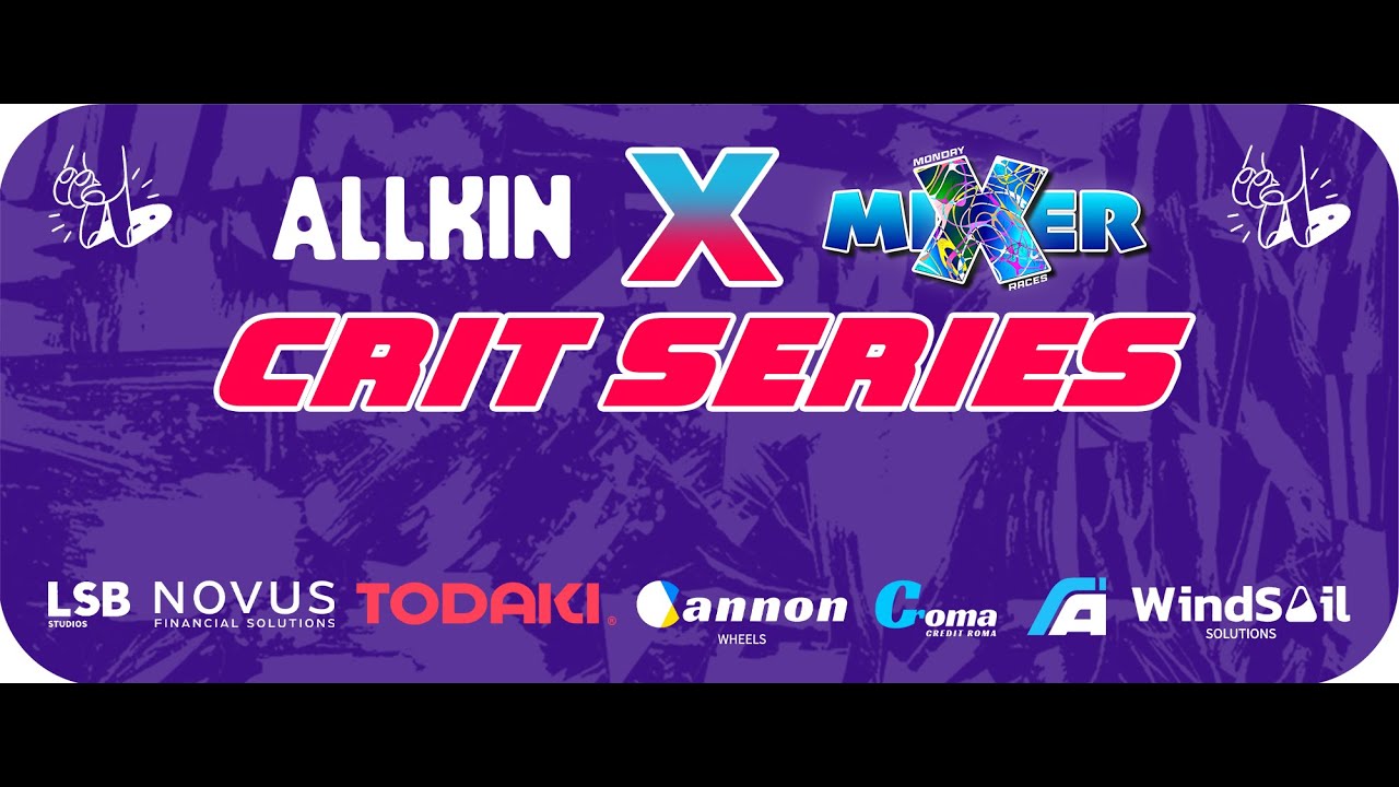 TrainingPeaks Virtual - Allkin X Monday Mixer Crit Series Stage 1