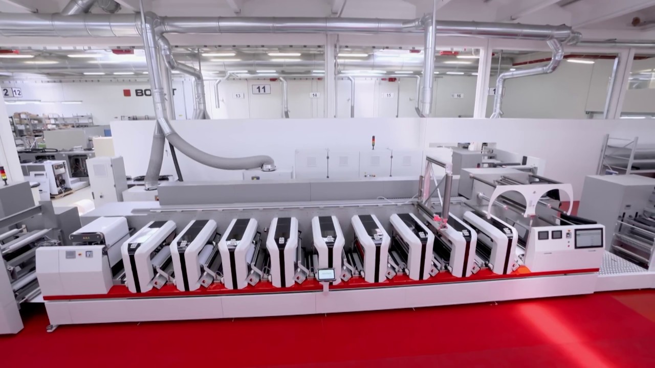 BOBST M6 Inline Flexo Combination Press - The UV Digital Flexo press for food packaging