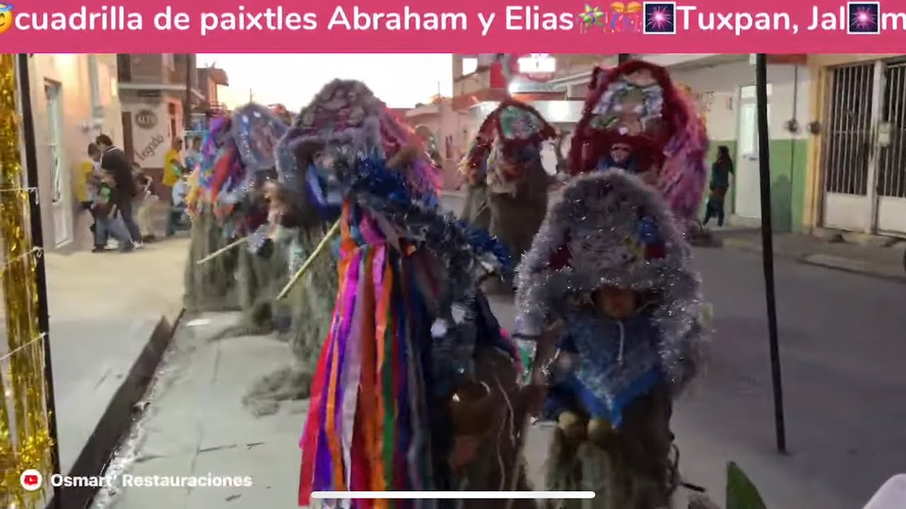 ✨Festividad del niño Jesús😇cuadrilla de paixtles Abraham y Elias🪅🎊🎆Tuxpan, Jal🎆25/dic/2024🙏🏽